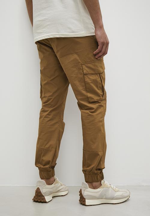 Superbalist - Venice 1 up cargo utility pant - brown