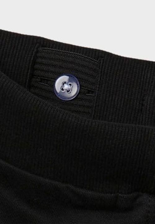 Name It - Nkmvermo long swe shorts unb f - black