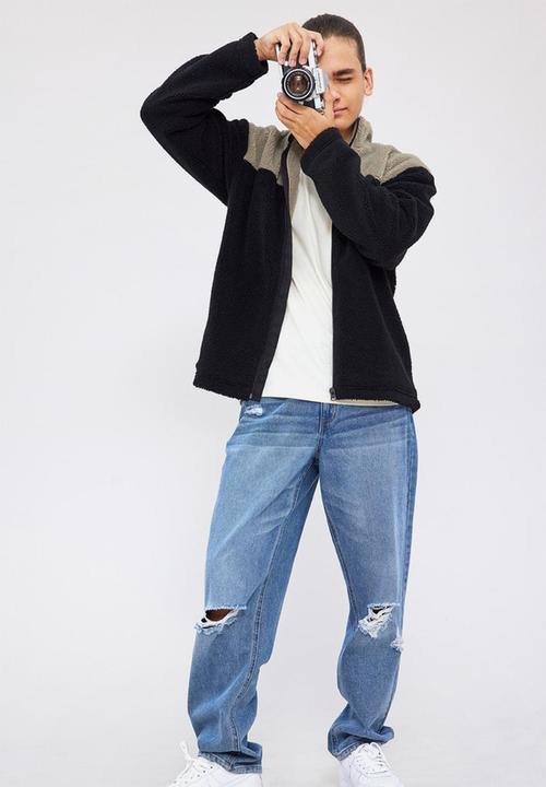Name It - Nlmtizza dnm des dad pant - medium blue denim