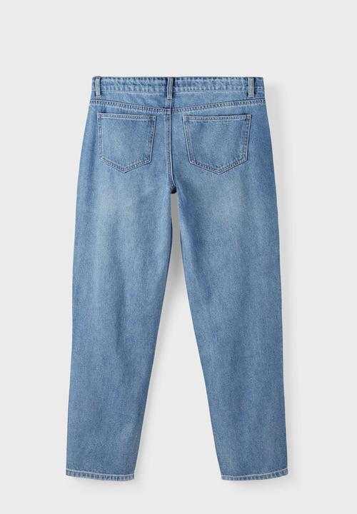 Name It - Nlmtizza dnm des dad pant - medium blue denim
