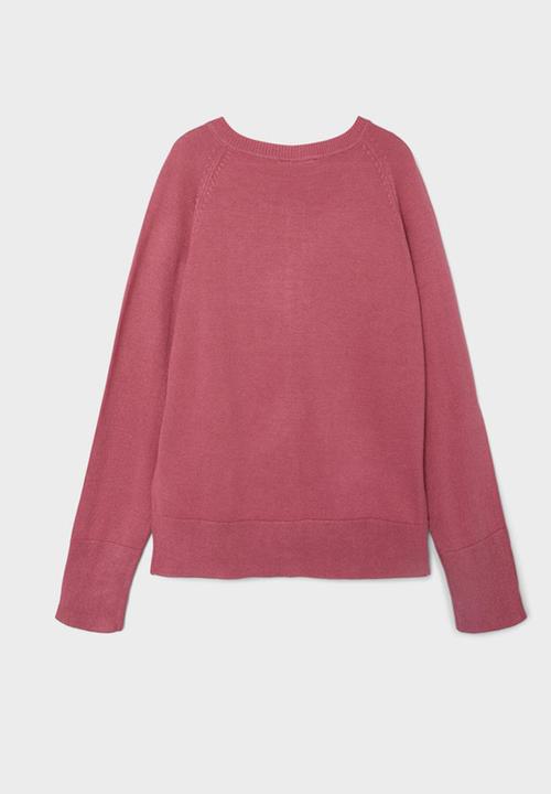 Name It - Nkfvioni ls knit card ll - rose wine