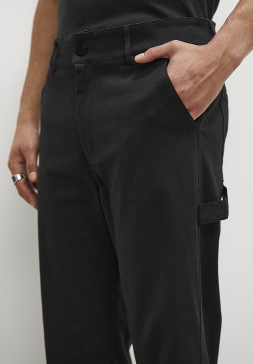 Superbalist - Carpenter loose fit pant - black