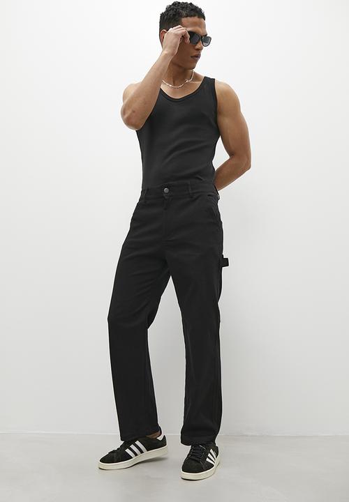 Superbalist - Carpenter loose fit pant - black