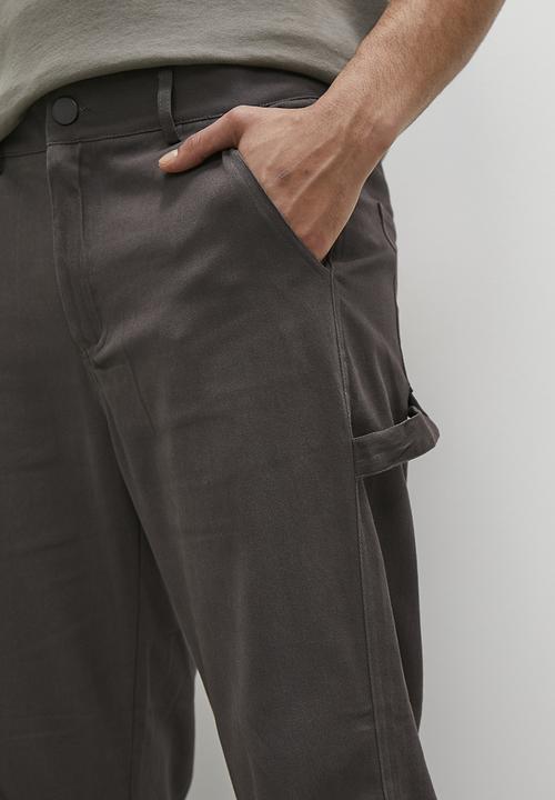 Superbalist - Carpenter loose fit pant - charcoal