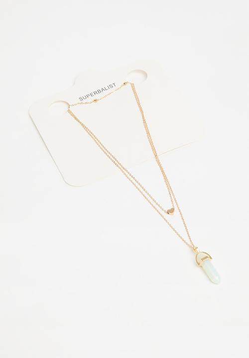 Superbalist - Jessica layered necklace - gold