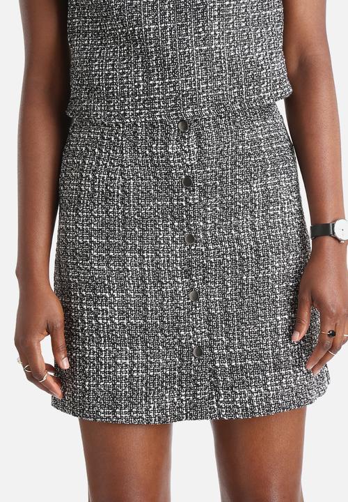 Vero Moda - Sasha Tweed A-Line Skirt