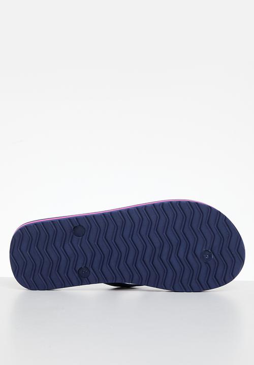 Tom Tom - Thong sandal - navy / fuchsia