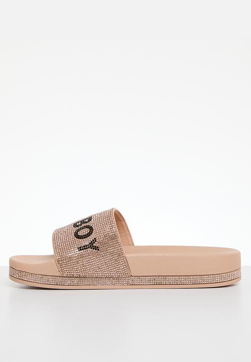 SISSY BOY - Bling slide - rose gold