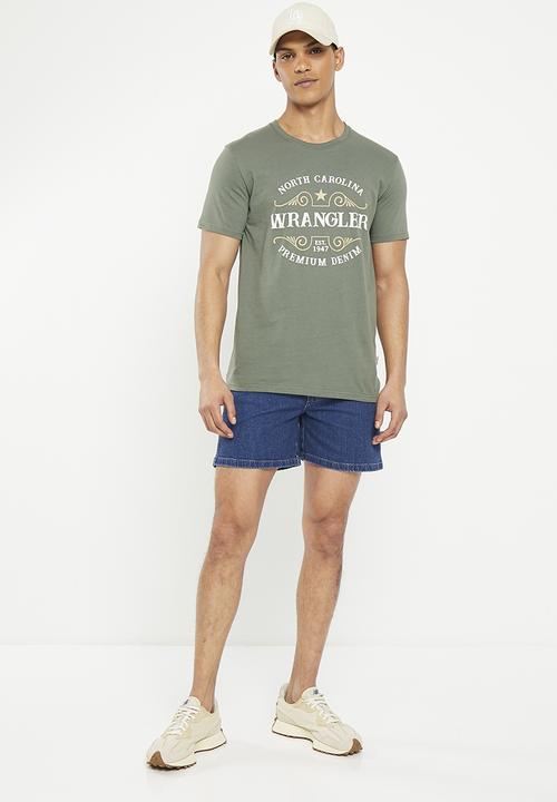Wrangler - North carolina tee - forest