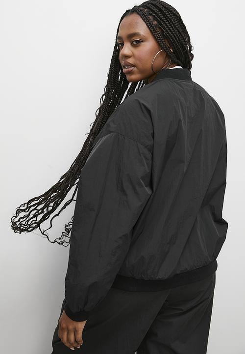Blake - Cropped utility jacket - black