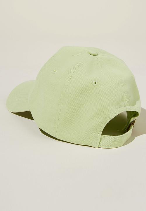 Rubi - Classic dad cap - palm patch/matcha
