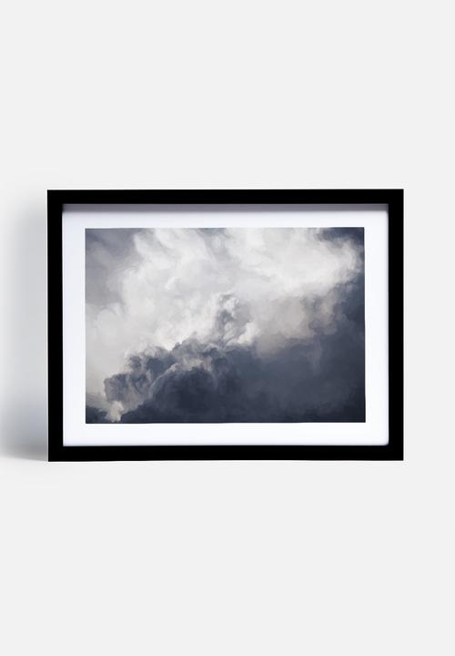 Urban Road - Grey Clouds