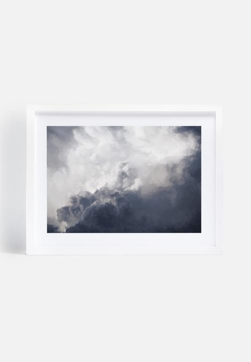 Urban Road - Grey Clouds