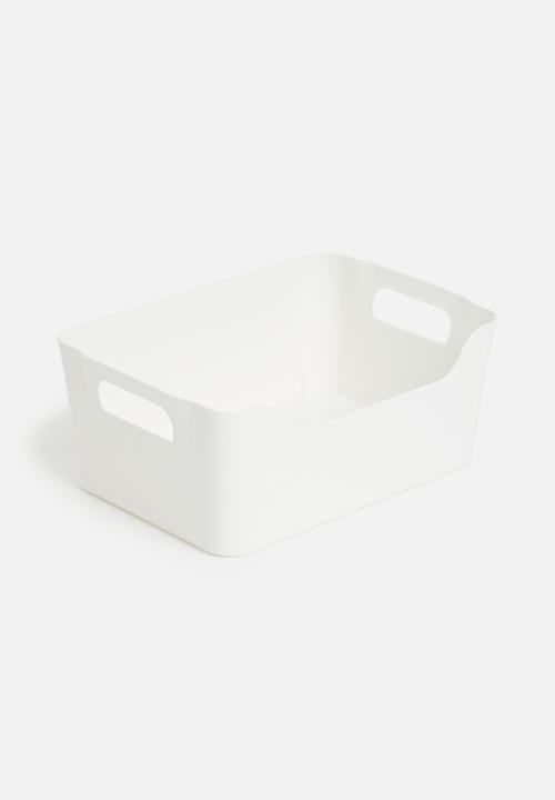 Storage Solutions - Pull organiser medium - white