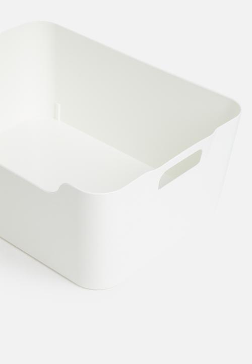 Storage Solutions - Pull organiser large - white