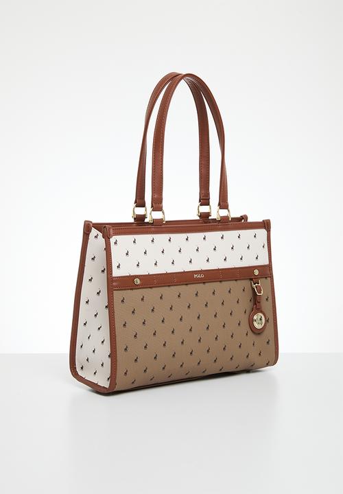 POLO - Square tote - cream