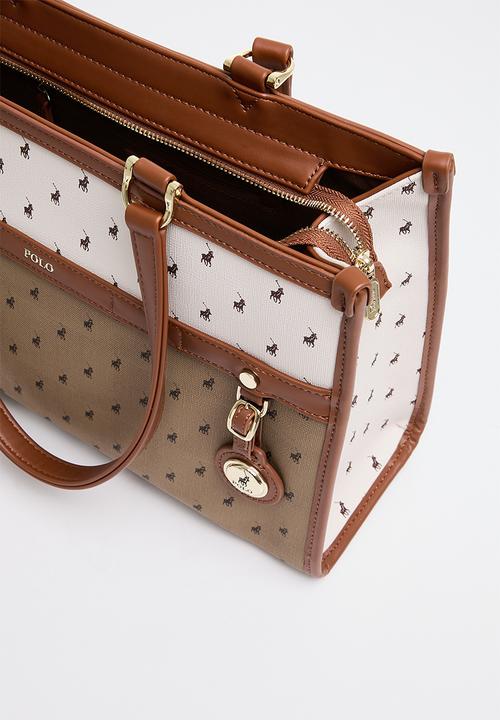 POLO - Square tote - cream