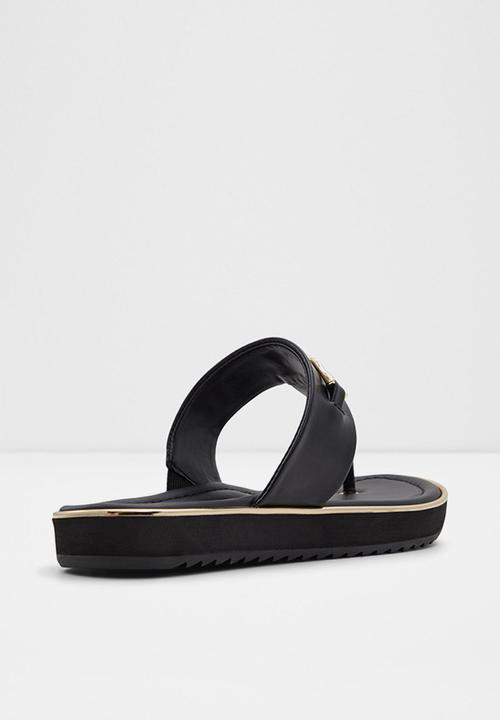 ALDO - Enorel thong sandal - black