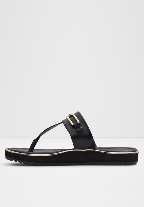 ALDO - Enorel thong sandal - black