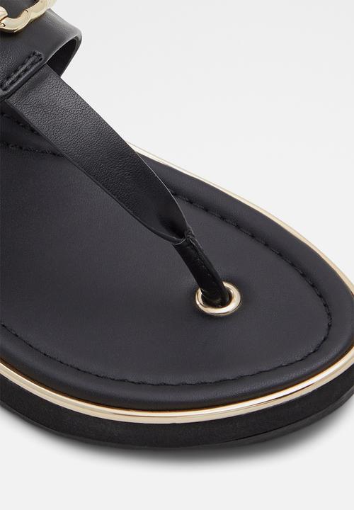 ALDO - Enorel thong sandal - black