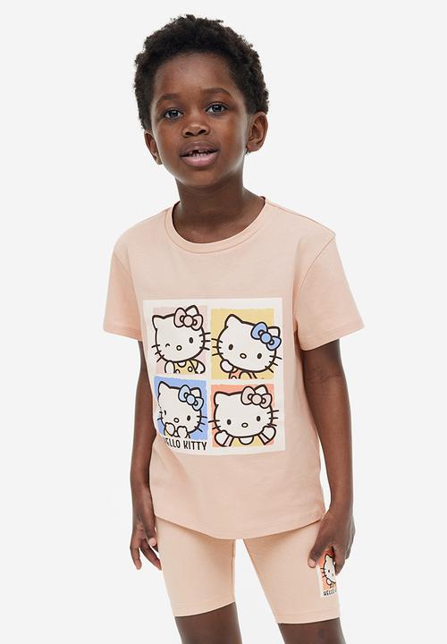 H&M - 3-pack printed jersey tops - multi