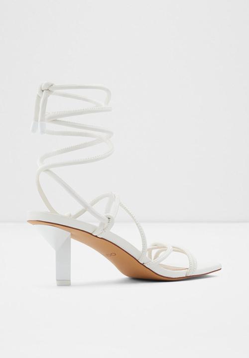 ALDO - Pythodina strappy sandal - white