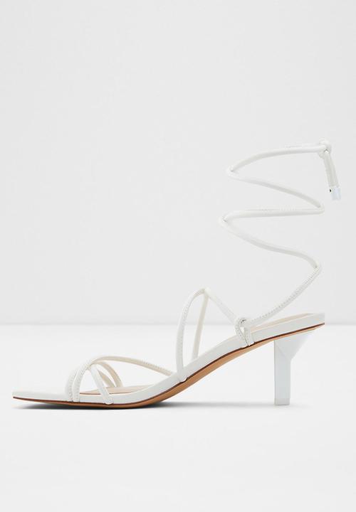 ALDO - Pythodina strappy sandal - white