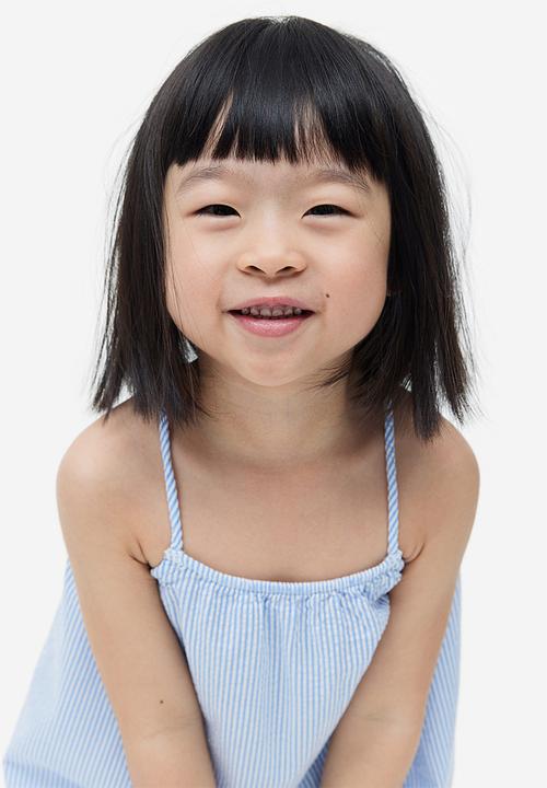 H&M - Cotton dress - blue