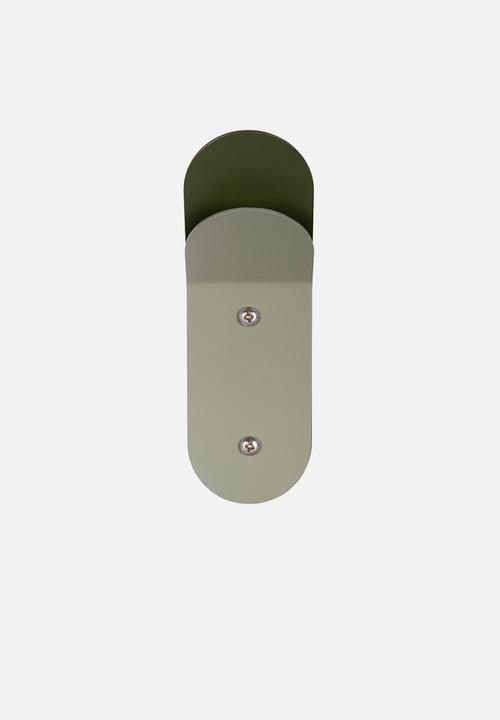 Popstrukt - Wall hook stack 3 pack - forest green