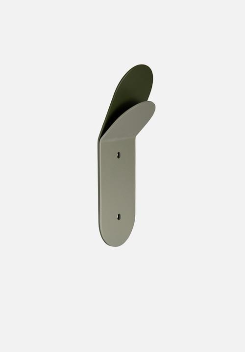 Popstrukt - Wall hook stack 3 pack - forest green