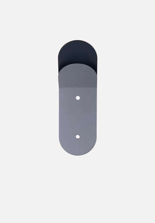 Popstrukt - Wall hook stack 3 pack - charcoal