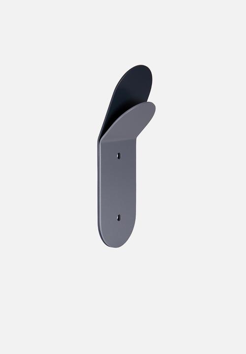 Popstrukt - Wall hook stack 3 pack - charcoal