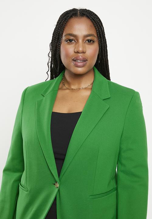 MANGO - Plus blazer paloma - green