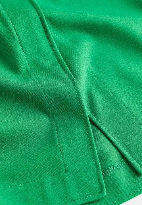 H&M - Short wrapover skirt - green