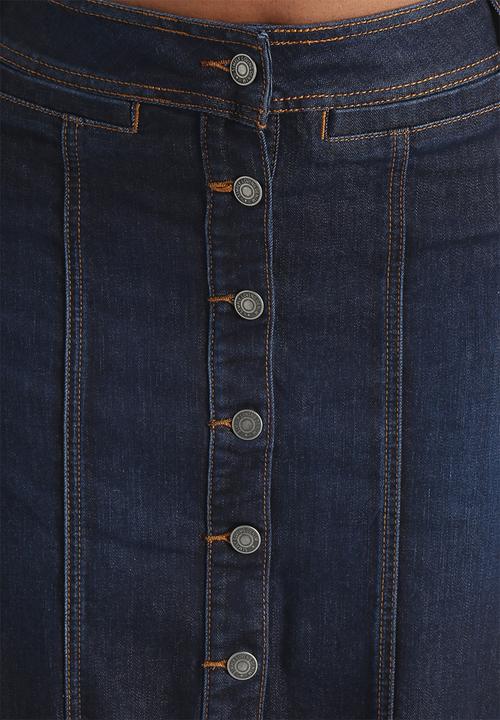 Vero Moda - Merle A-Line Button Skirt