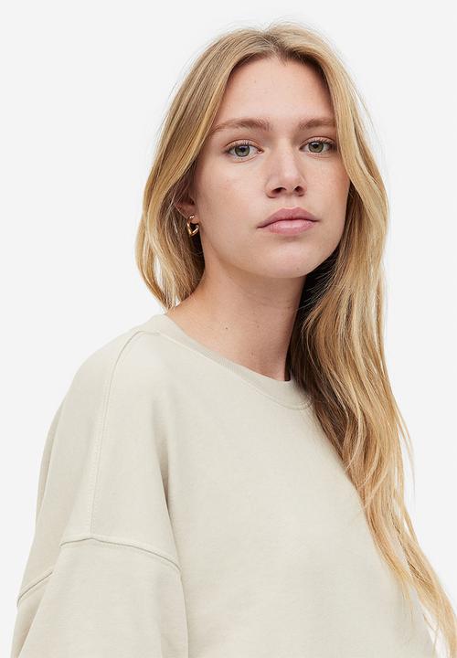 H&M - Sweatshirt - light beige
