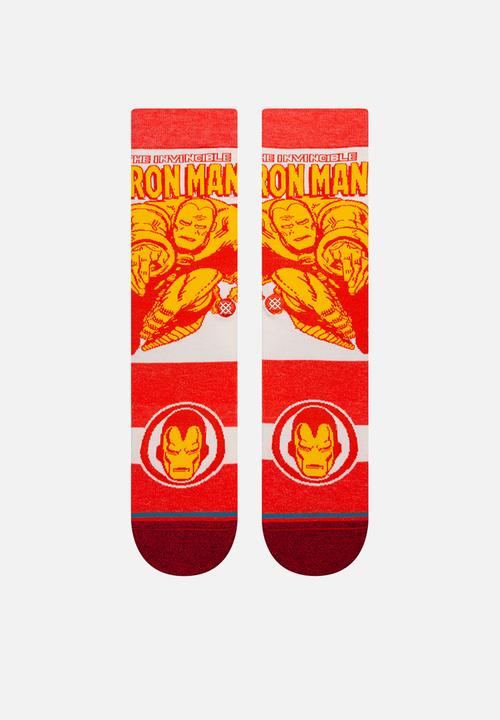Stance Socks - Iron man marquee - red