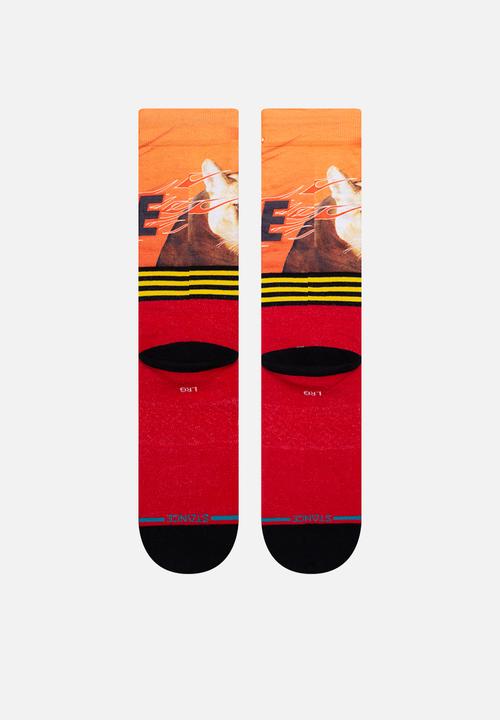 Stance Socks - I wanna go fast socks - red