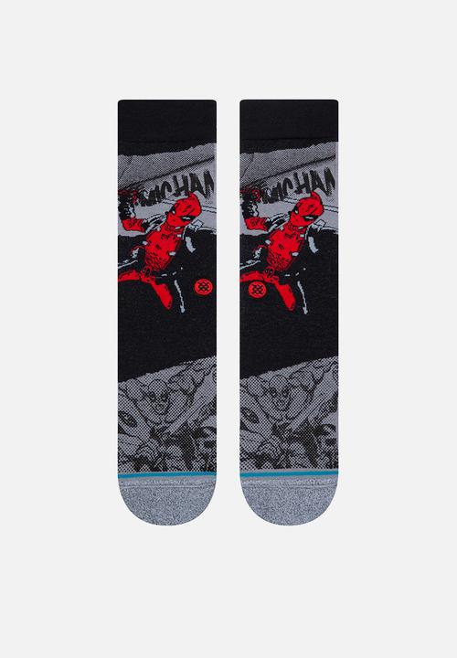 Stance Socks - Deadpool - black
