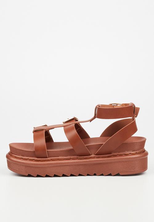 Rock & Co - Rouge 3 flatform - chocolate