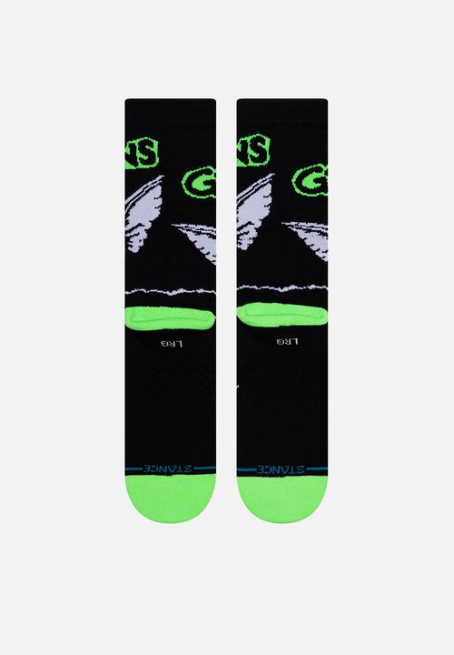 Stance Socks - Bright light - black & green