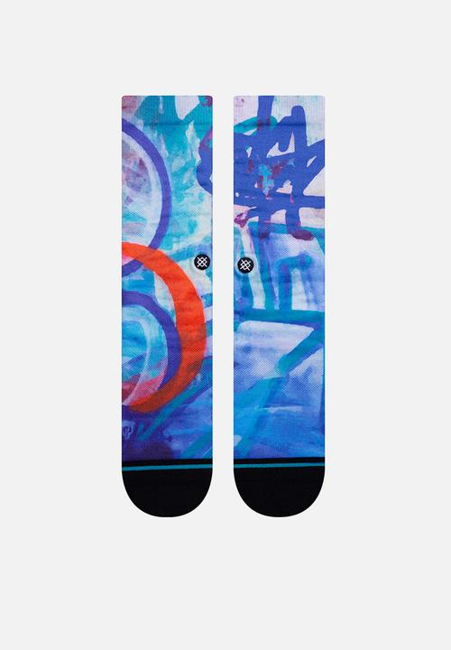 Stance Socks - Stash wall - blue