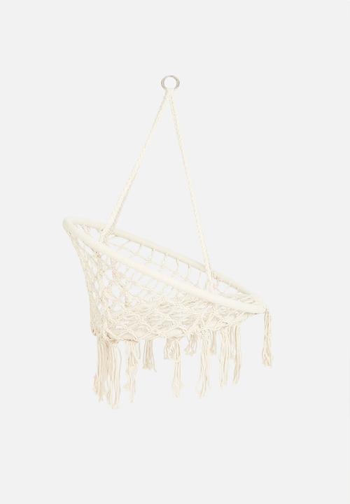 H&S - Relam outdoor hanging chair - natural
