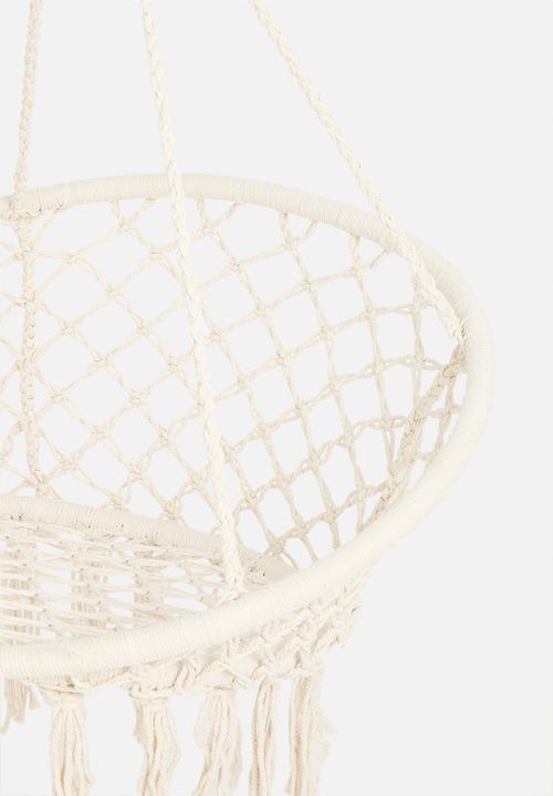 H&S - Relam outdoor hanging chair - natural
