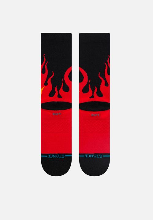 Stance Socks - Hot Licks - black