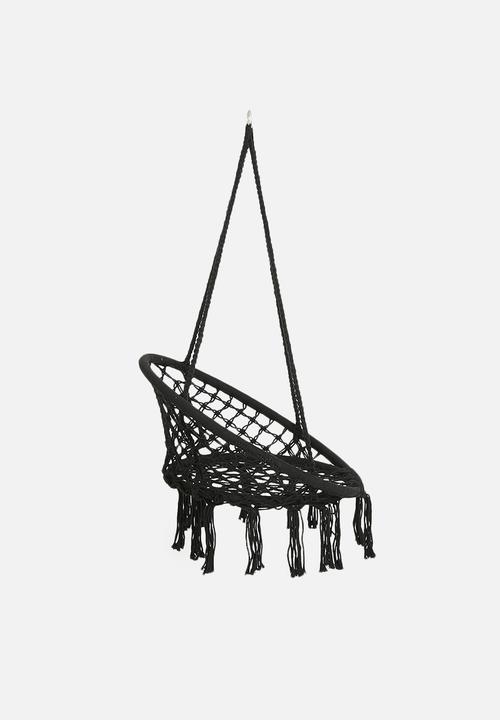 H&S - Relam outdoor hanging chair - charcoal