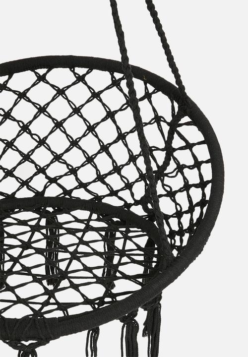 H&S - Relam outdoor hanging chair - charcoal