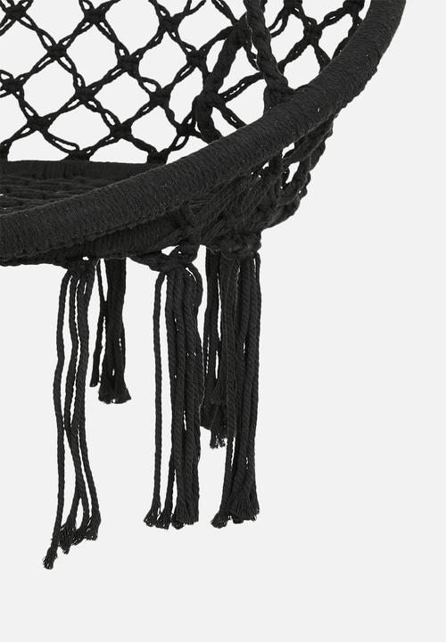 H&S - Relam outdoor hanging chair - charcoal
