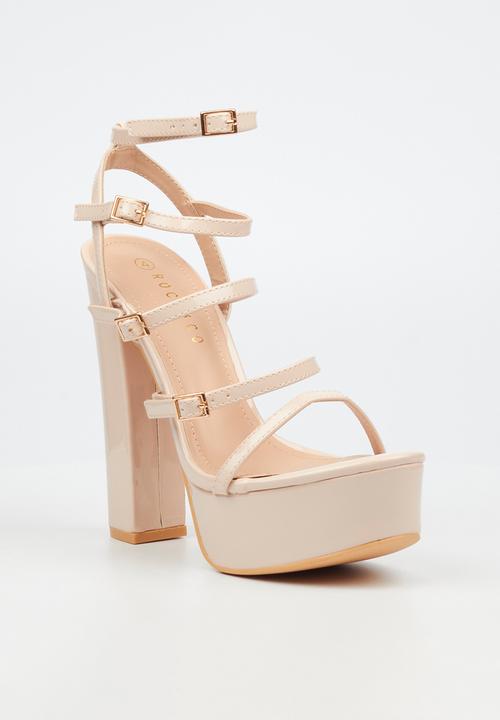 Rock & Co - Monsoon 4 platform heel - bone