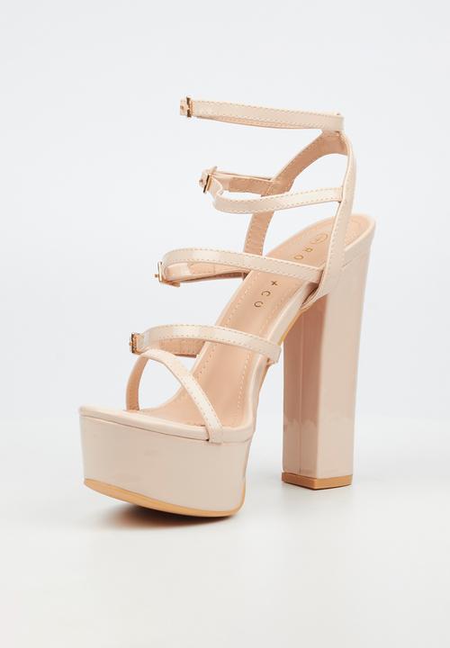 Rock & Co - Monsoon 4 platform heel - bone